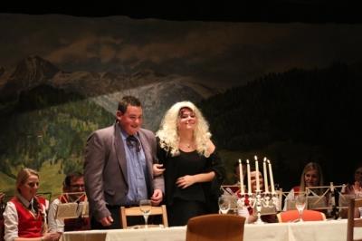 "Dinner for one" aufgeführt von Andreas und Margaretha